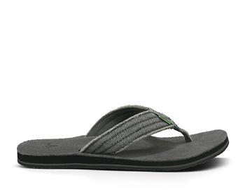 Sanuk Fraid Not Men's Flip Flops Grey | Canada 251CTV